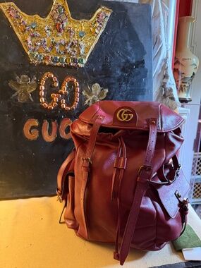 Gucci Re(Belle) Leather Backpack